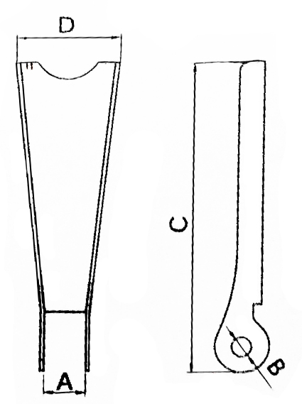 Схема защелки для крюка